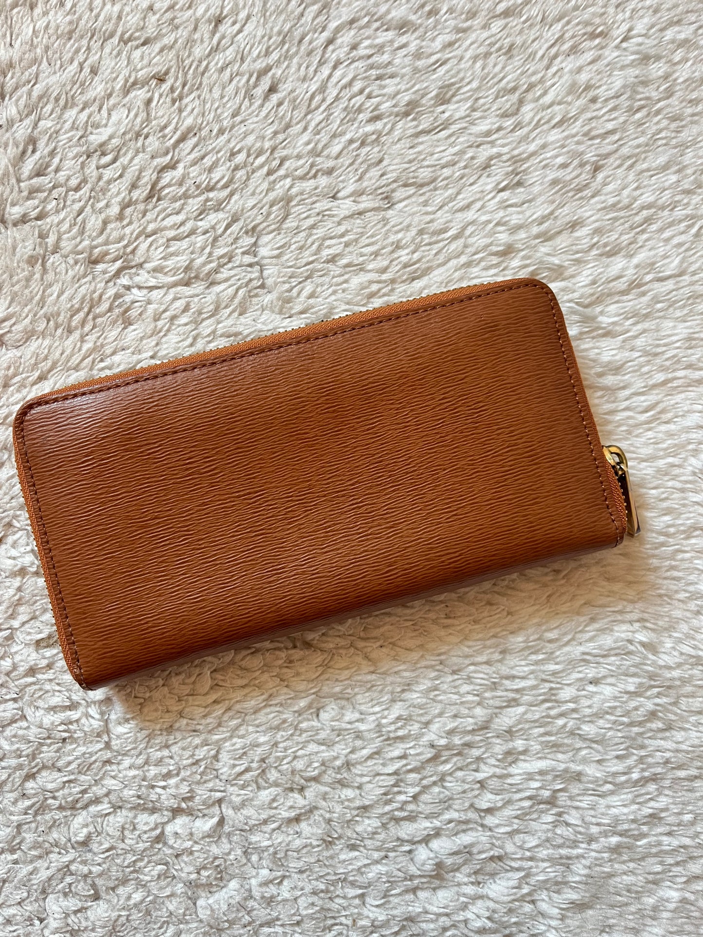 Porte-feuille en cuir marron Ralph Lauren