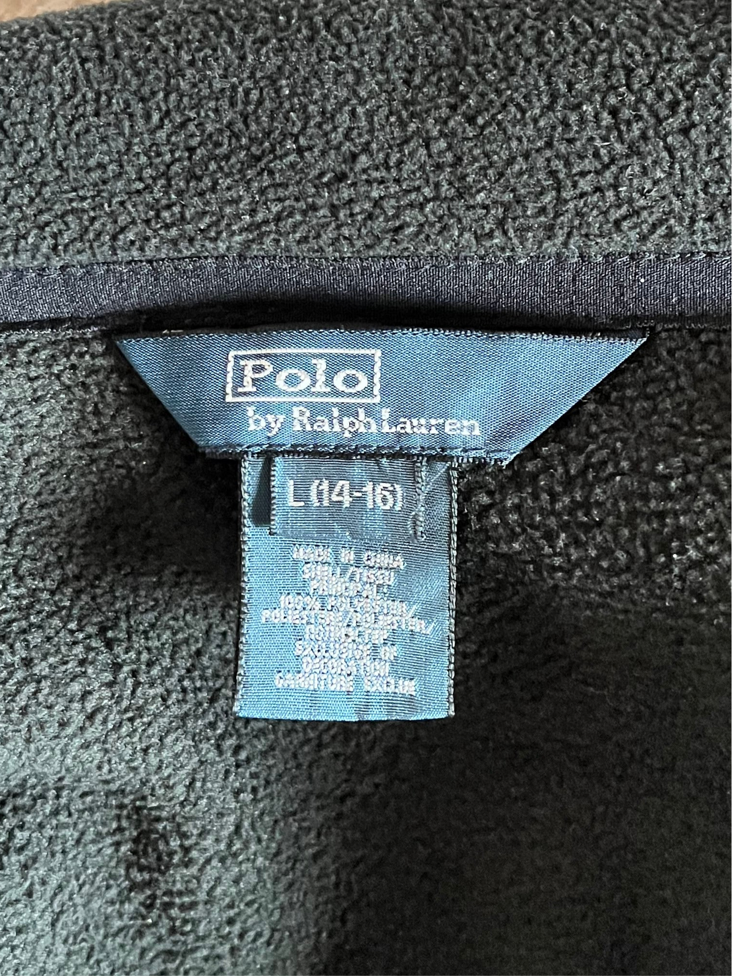 Veste extérieur polaire noir - M