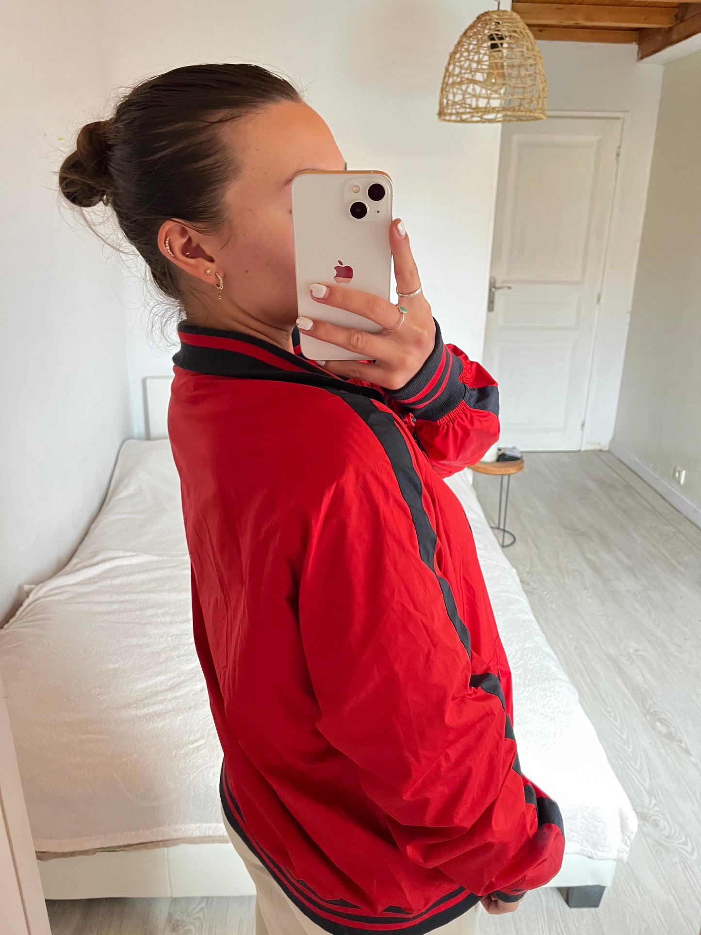 Veste bomber rouge - M homme / L femme